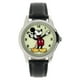 Montre pour adultes avec bracelet noir de Mickey Mouse – image 1 sur 1