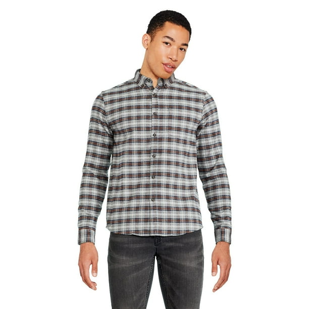 Men's Herringbone Shirt Walmart.ca