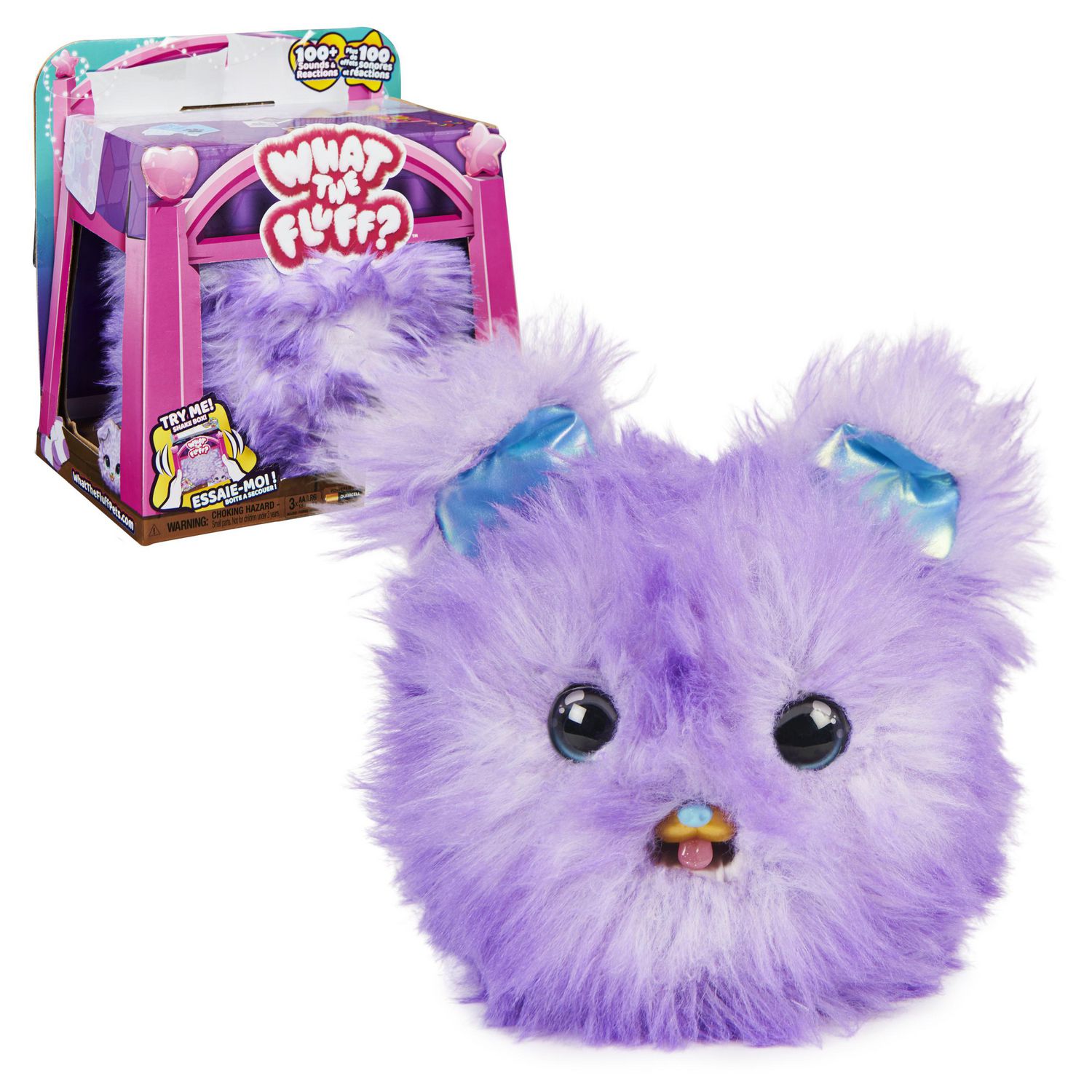 What the Fluff, Pupper-Fluff, Surprise Reveal Interactive Toy Pet