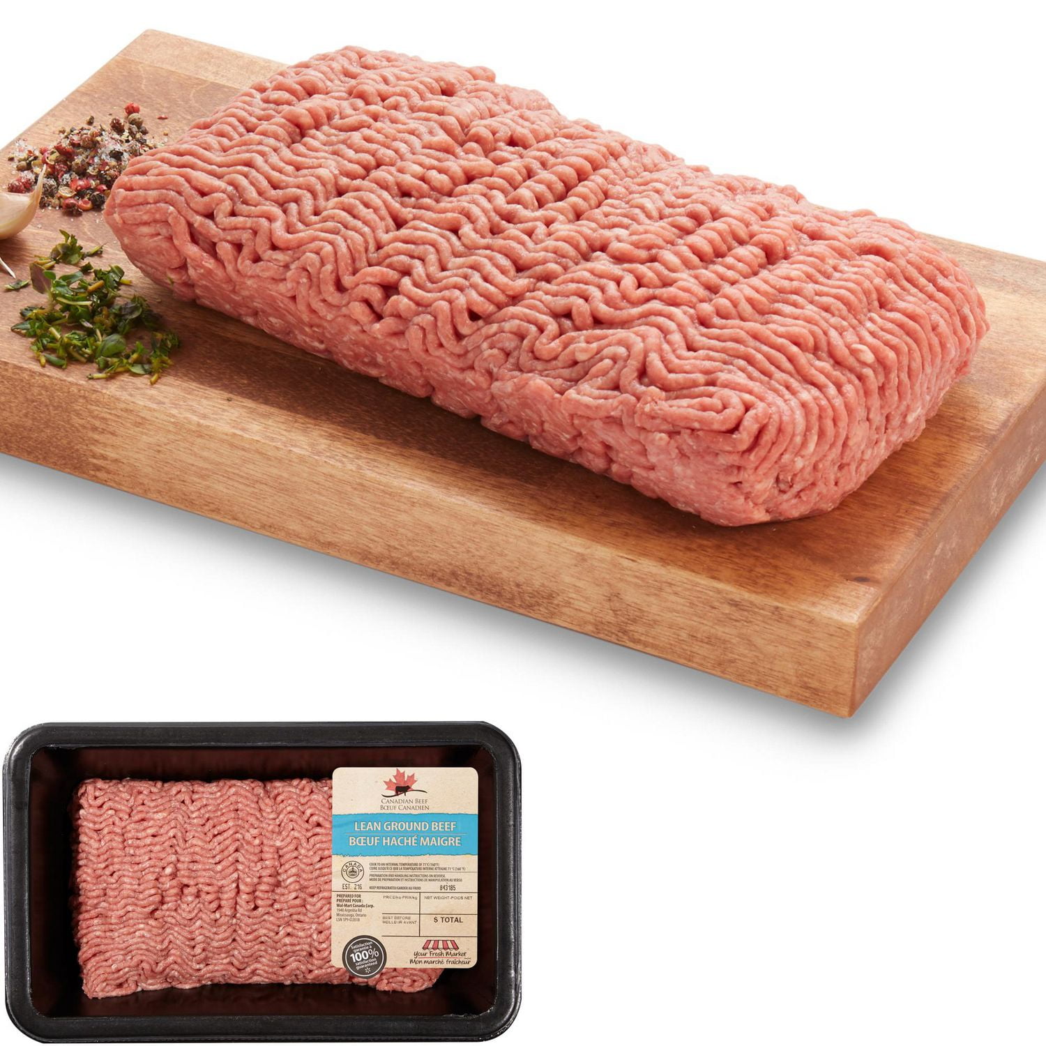 Your Fresh Market Lean Ground Beef Walmart Canada