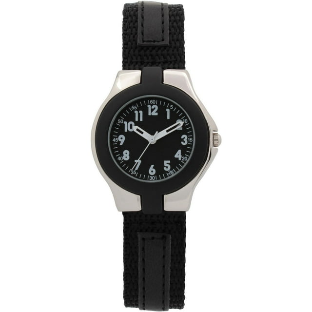 Ladies Black Strap Watch