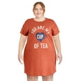 thumbnail image 1 of George Plus Women's Short Sleeve Nightshirt, 1 of 6