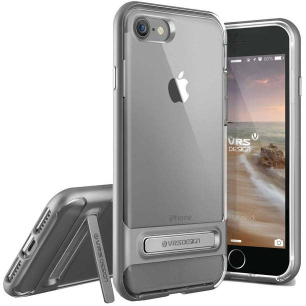 Étui pare-chocs Vrs Design de la série Crystal pour iPhone 7