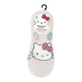 thumbnail image 2 of Hello Kitty Women's Beige Scoop Liner Socks, 3-Pack, Size 4-10, 2 of 5