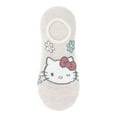 thumbnail image 3 of Hello Kitty Women's Beige Scoop Liner Socks, 3-Pack, Size 4-10, 3 of 5