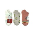 thumbnail image 1 of Peanuts Women's No-Show Socks, 3-Pack, Size 4-10, 1 of 4
