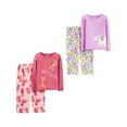 thumbnail image 1 of Child of Mine made by Carter's Girls' 4-piece Fleece Pajama - Kitty, 1 of 3