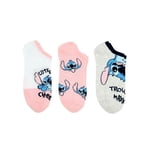 Stitch Women's No-Show Socks, 3-Pack, Size 4-10