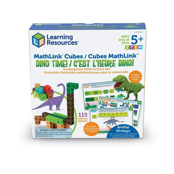 The Teachers' Lounge®  Mathlink® Cubes Preschool Math Activity Set