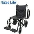 thumbnail image 2 of Ezee Life Featherlight Transport Chair - 18" Seat Width, 2 of 6