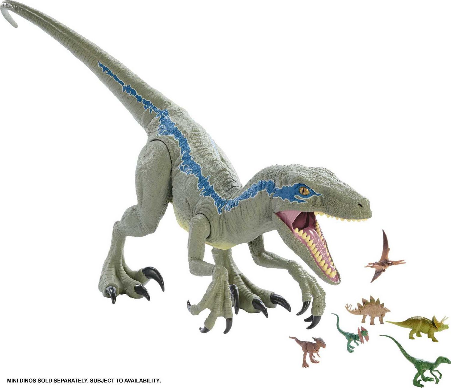 Jurassic World Super Colossal Velociraptor 'Blue' Action Figure