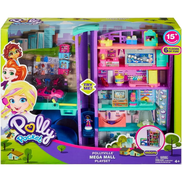 polly pocket wall party mega mall