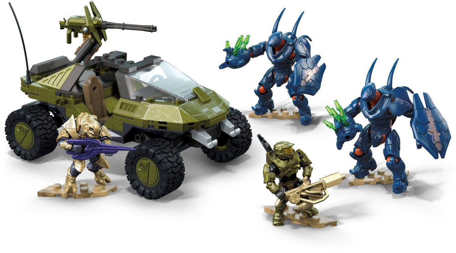 Mega Construx Halo Warthog Run Construction Set- 318 Pieces