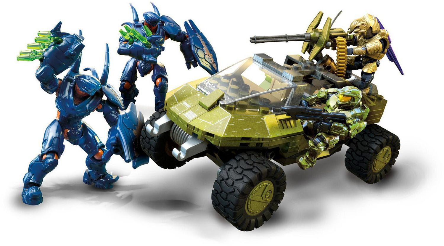 Mega Construx Halo Warthog Run Construction Set- 318 Pieces