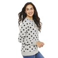 thumbnail image 2 of George Women's Cheers Crew Neck Sweater, 2 of 6
