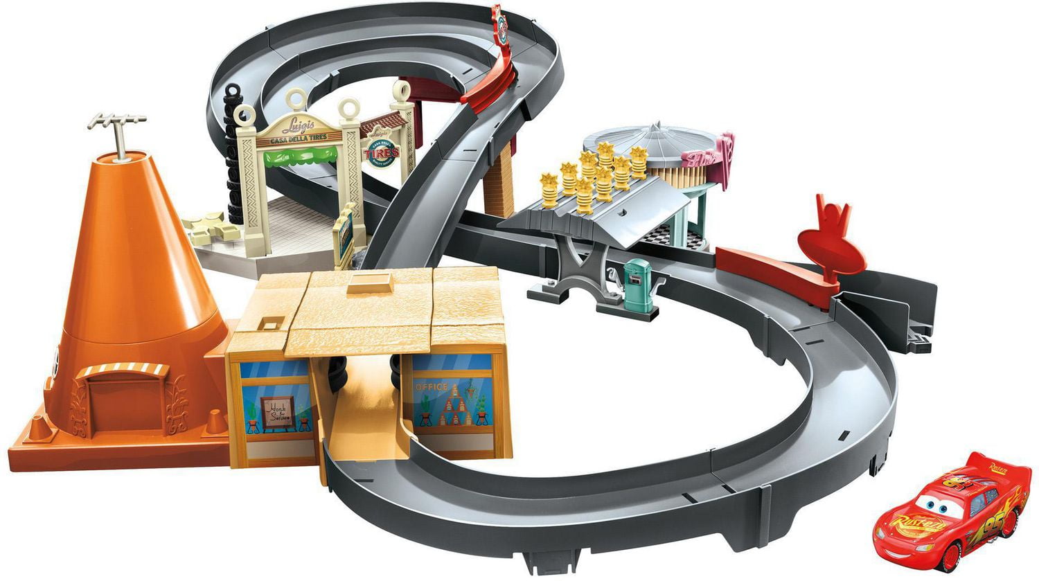 disney cars figure 8 race track