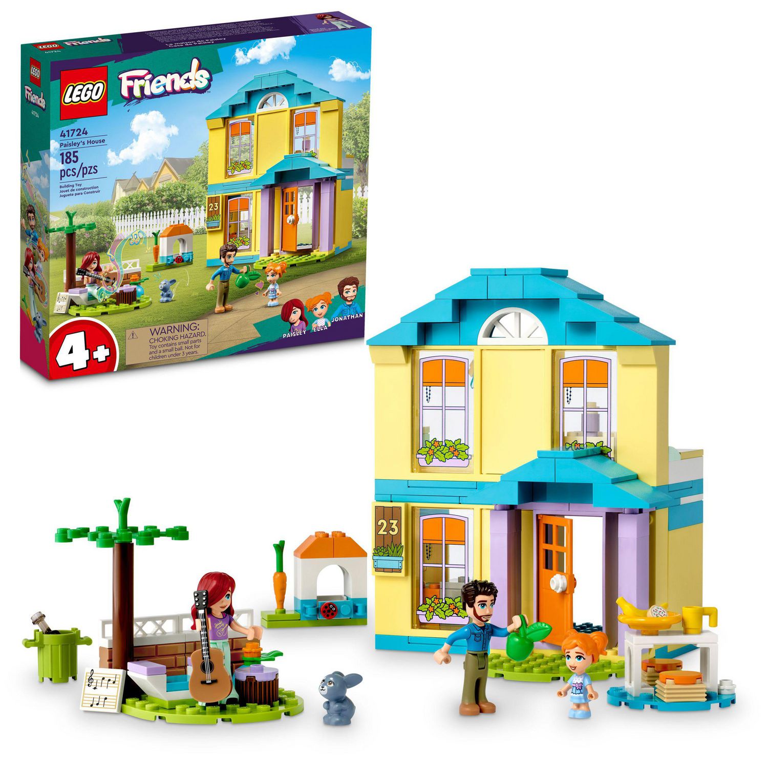 LEGO Friends La chambre de Liann 41739 Ensemble de construction (204  pièces) Comprend 204 pièces, 6+ ans 
