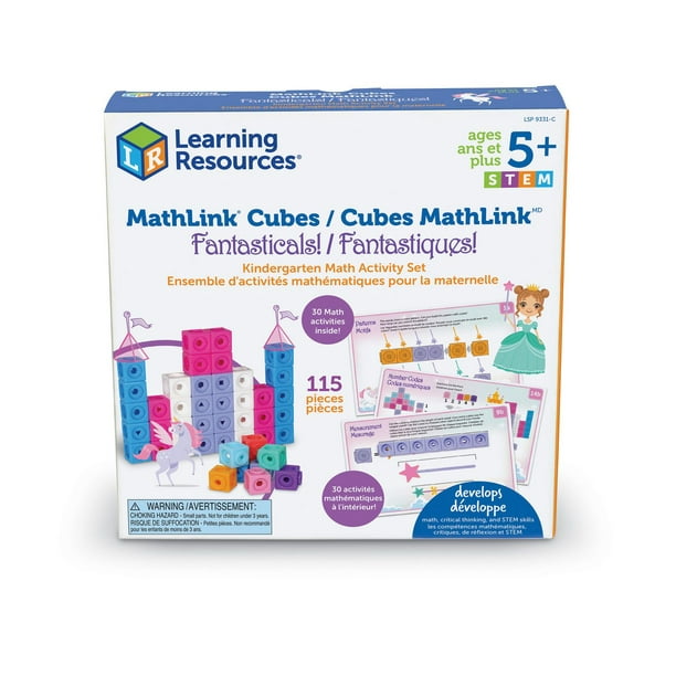 Learning Resources - Coffret STEM Explorers Mathlink Builders - Édition  anglaise