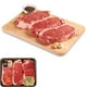 Emballage économique de biftecks de contre-filet, Mon marché fraîcheur, 2 à 4 morceaux par barquette, Bœuf Angus AAA, 0,70 - 1,30 kg – image 1 sur 3