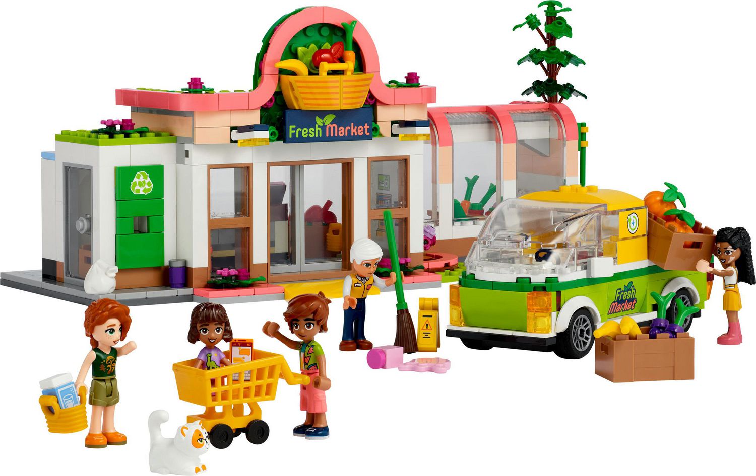 Lego friends 2024 fruit truck