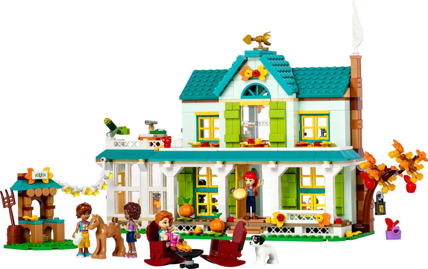 LEGO Friends Autumn s House Dolls House Toy Playset 41730 Includes 853 Pieces Ages 7 Walmart