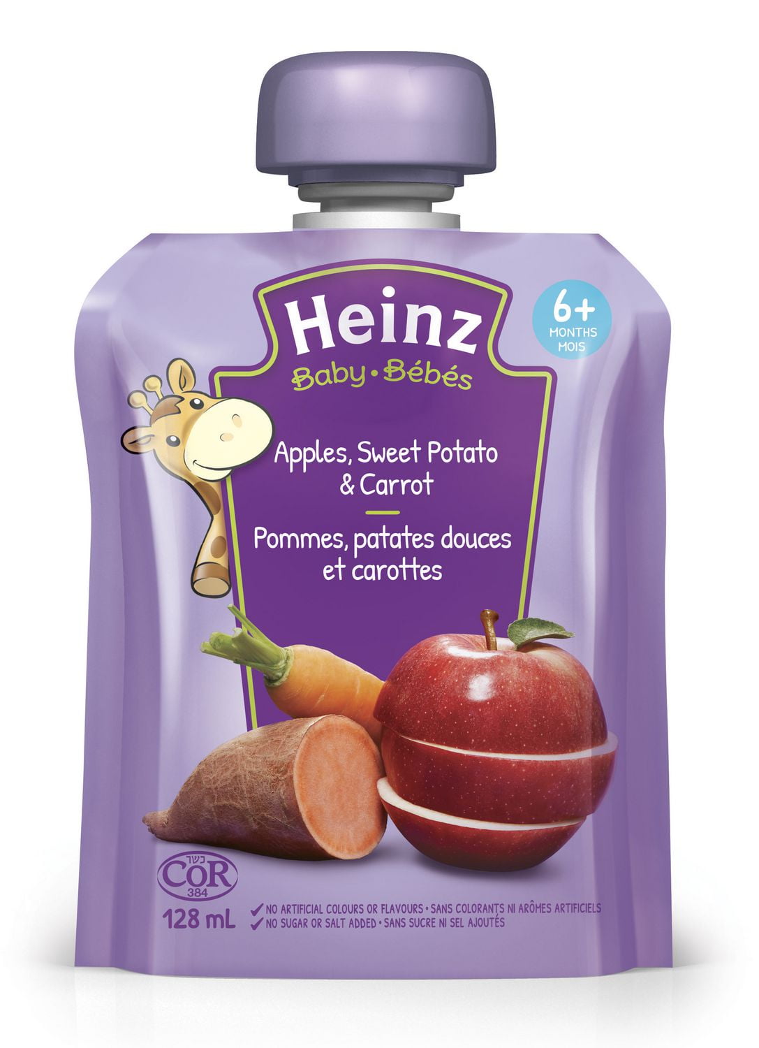 Heinz Baby Apple, Sweet Potato &amp; Carrot Pouch Walmart Canada