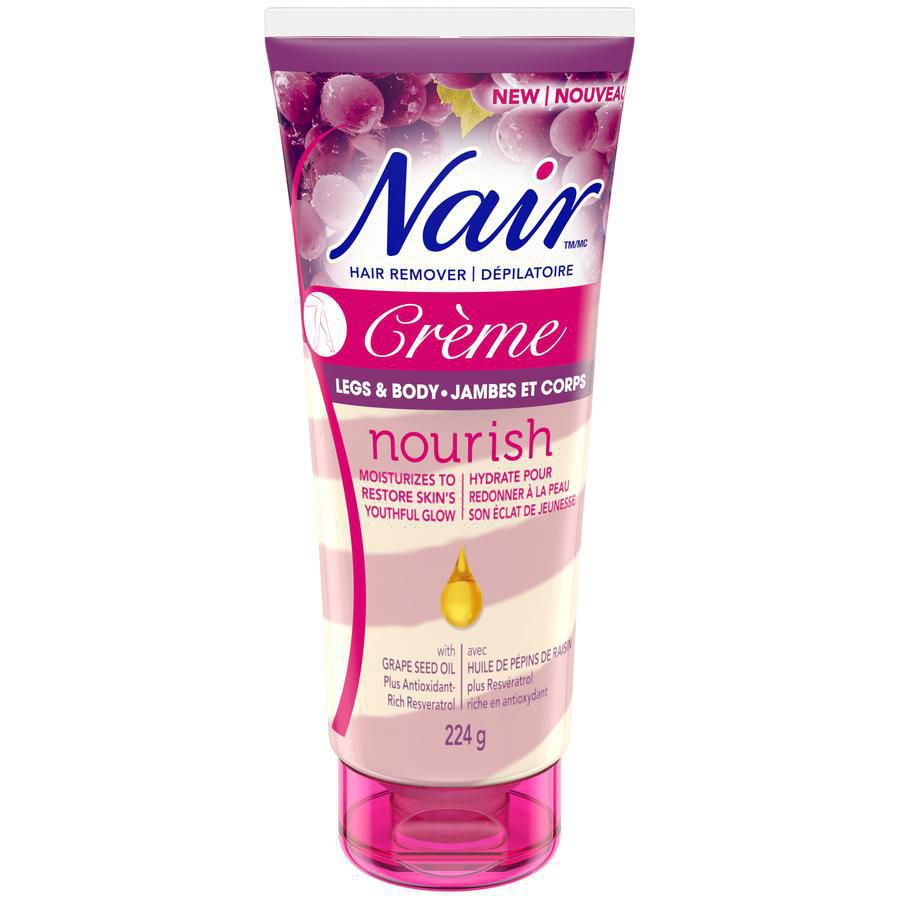 Nair remove. 45 Ml body Cream Nourishing Care Chilled Plum grapes.