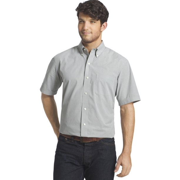 Chemise tissée à manches courtes d'ArrowMD pour hommes