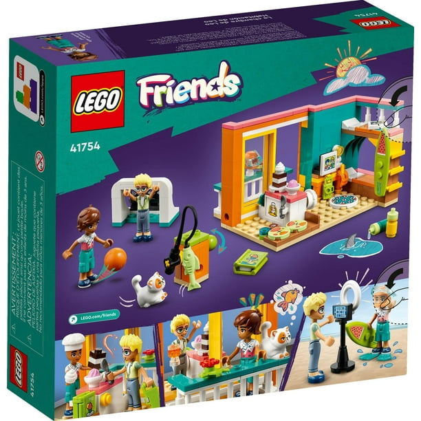 LEGO Friends La chambre de Leo 41754 Ensemble de construction (203 pièces)  Comprend 203 pièces, 6+ ans 