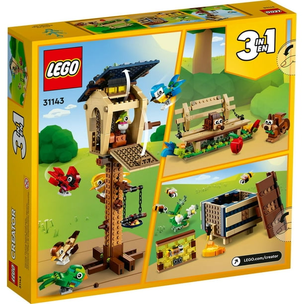 LEGO Creator La cabane à oiseaux 31143 Ensemble de construction (476  pièces) Comprend 476 pièces, 8+ ans 