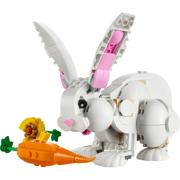 LEGO Creator Le lapin blanc 31133 Ensemble de jeu de construction 3en1 (258  pièces)