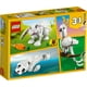 LEGO Creator 3 in 1 White Rabbit Animal Toy Building Set, STEM Toy for Kids 8+, Transforms from Bunny to Seal to Parrot Figures, Creative Play Building Toy for Boys and Girls, 31133, Includes 258 Pieces, Ages 8+ - image 4 of 6