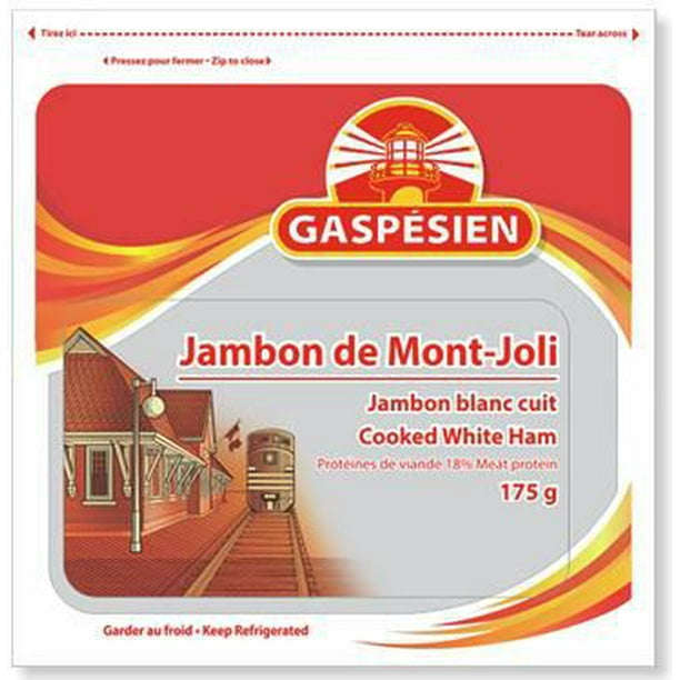 Jambon de Mont-Joli tranché Gaspésien