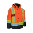 thumbnail image 1 of Hi Vis Safety Parka with Removable Down Puffer Jacket, 1 of 1