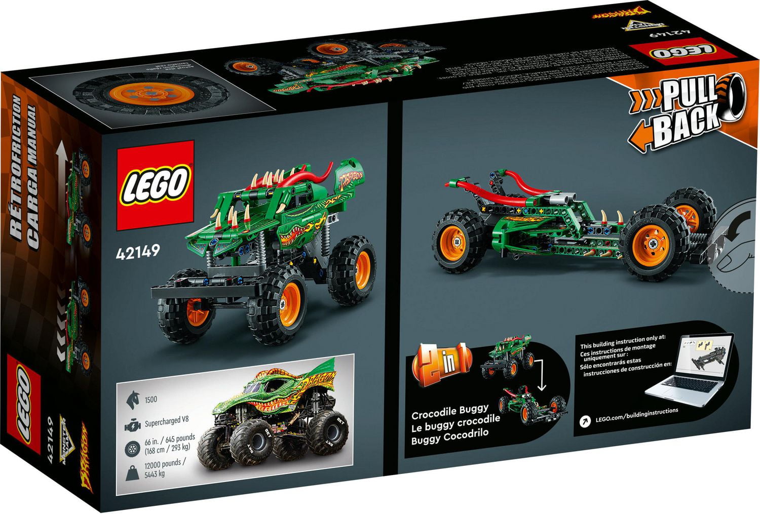 Monster jam lego 2021 sale