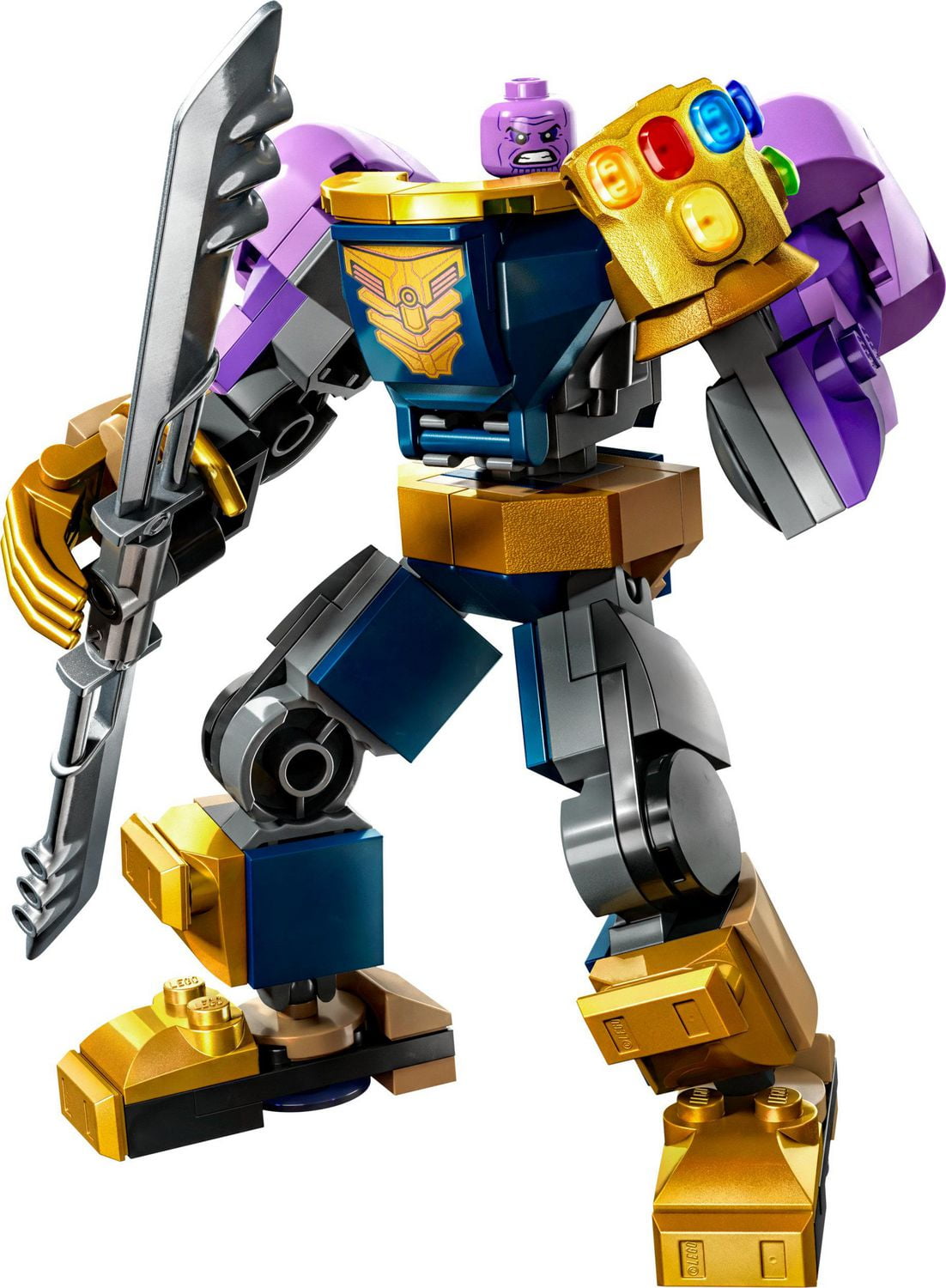 Thanos lego set with 2024 all infinity stones