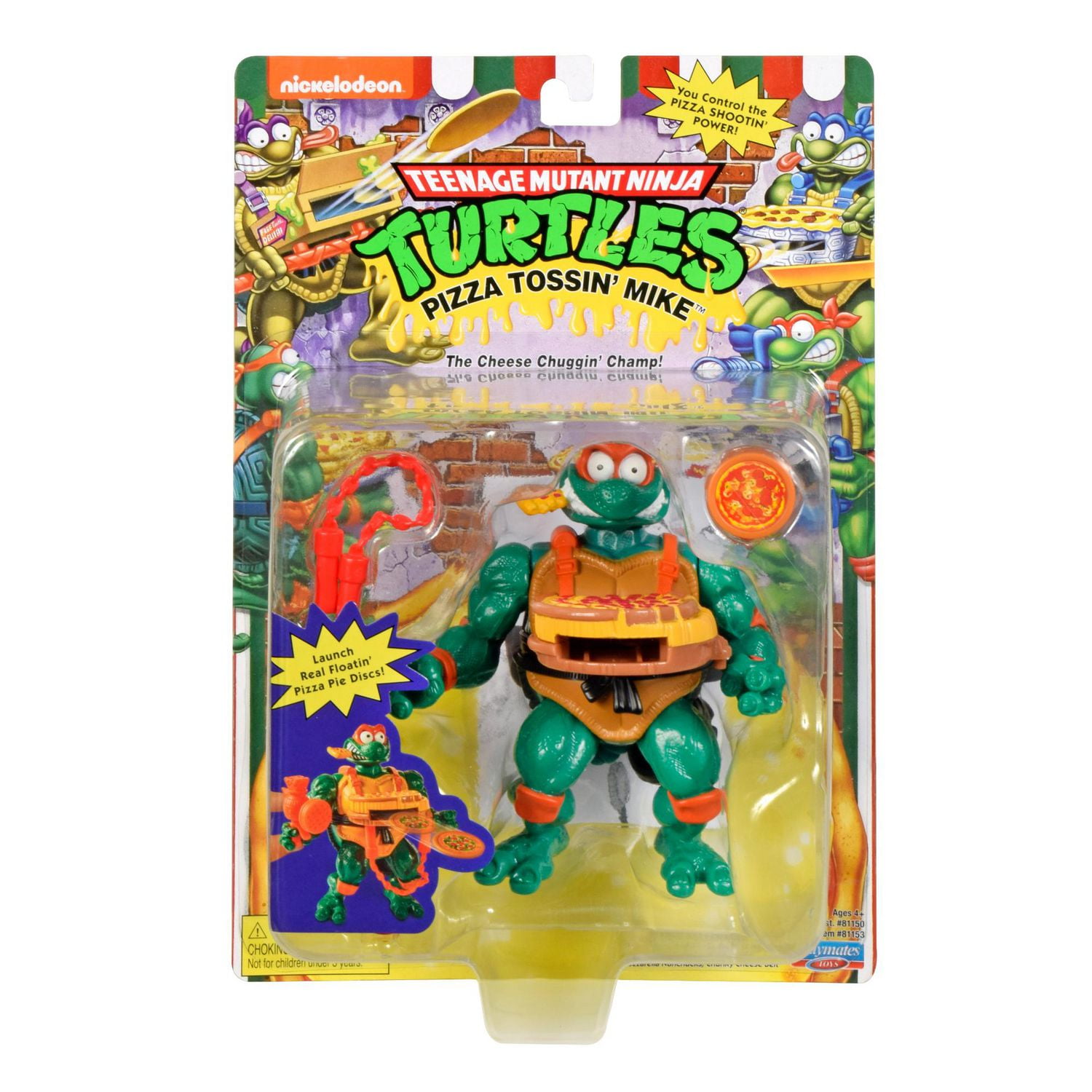 TMNT discount Leonardo Lot Pizza Tossin Storage Shell