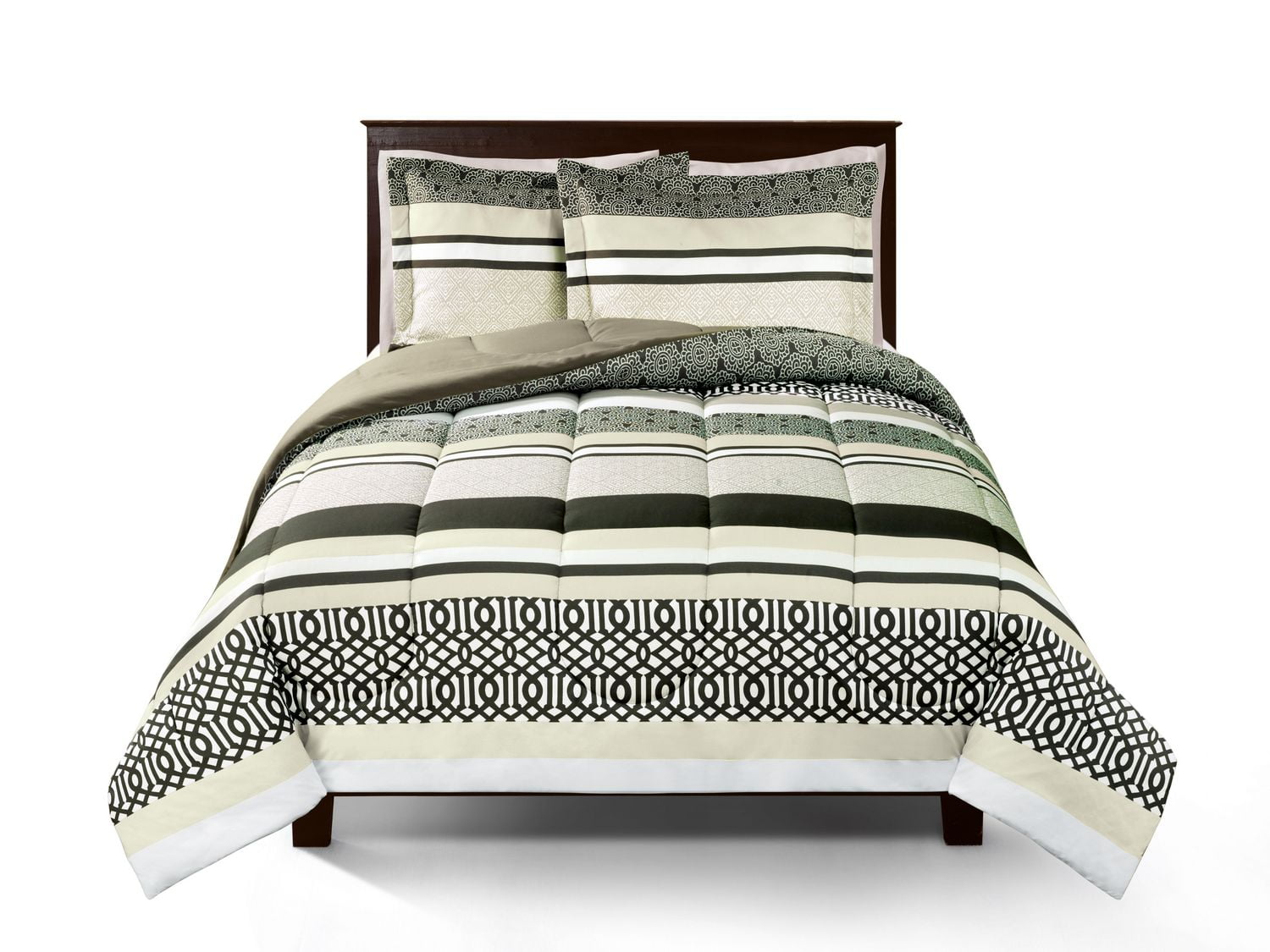 Mainstays Reversible Microfiber Comforter Set Walmart Canada