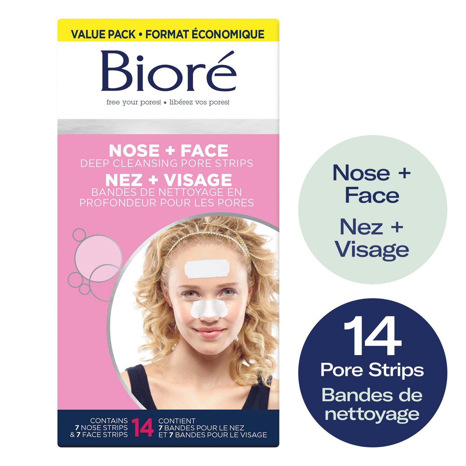 Biore Deep Cleansing Pore Strips Combo Walmart Canada