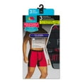 thumbnail image 2 of Fruit of the Loom Men's Breathable with Ultra Flex Boxer Briefs, 3-Pack, 2 of 8