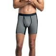 thumbnail image 4 of Fruit of the Loom Men's Breathable with Ultra Flex Boxer Briefs, 3-Pack, 4 of 8