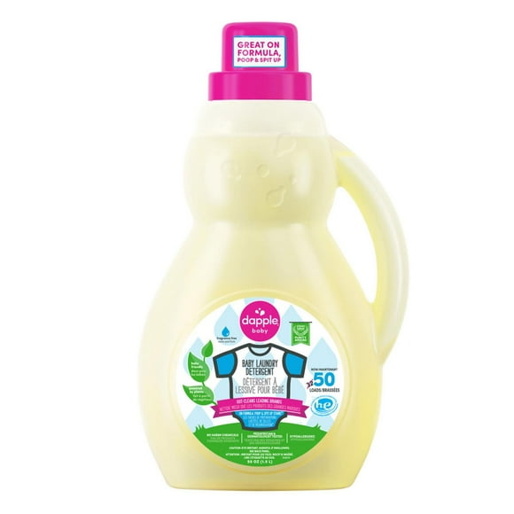 Baby 3X Laundry Detergent, Fragrance-Free, 50 fl.oz, Removes up to 50% more stains