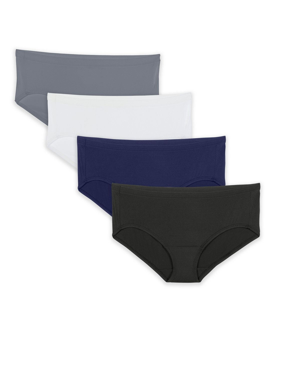 Women's Plus Size Fit for Me® by Fruit of the Loom® Breathable Micro-Mesh Hipster Panty