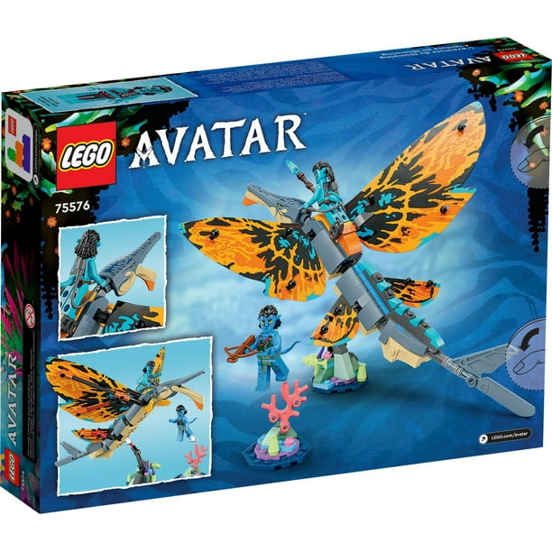 LEGO Avatar: Skimwing Adventure Collectible Set 75576 | Poseable Figures,  Alien Coral Reef & Glowing Accessories