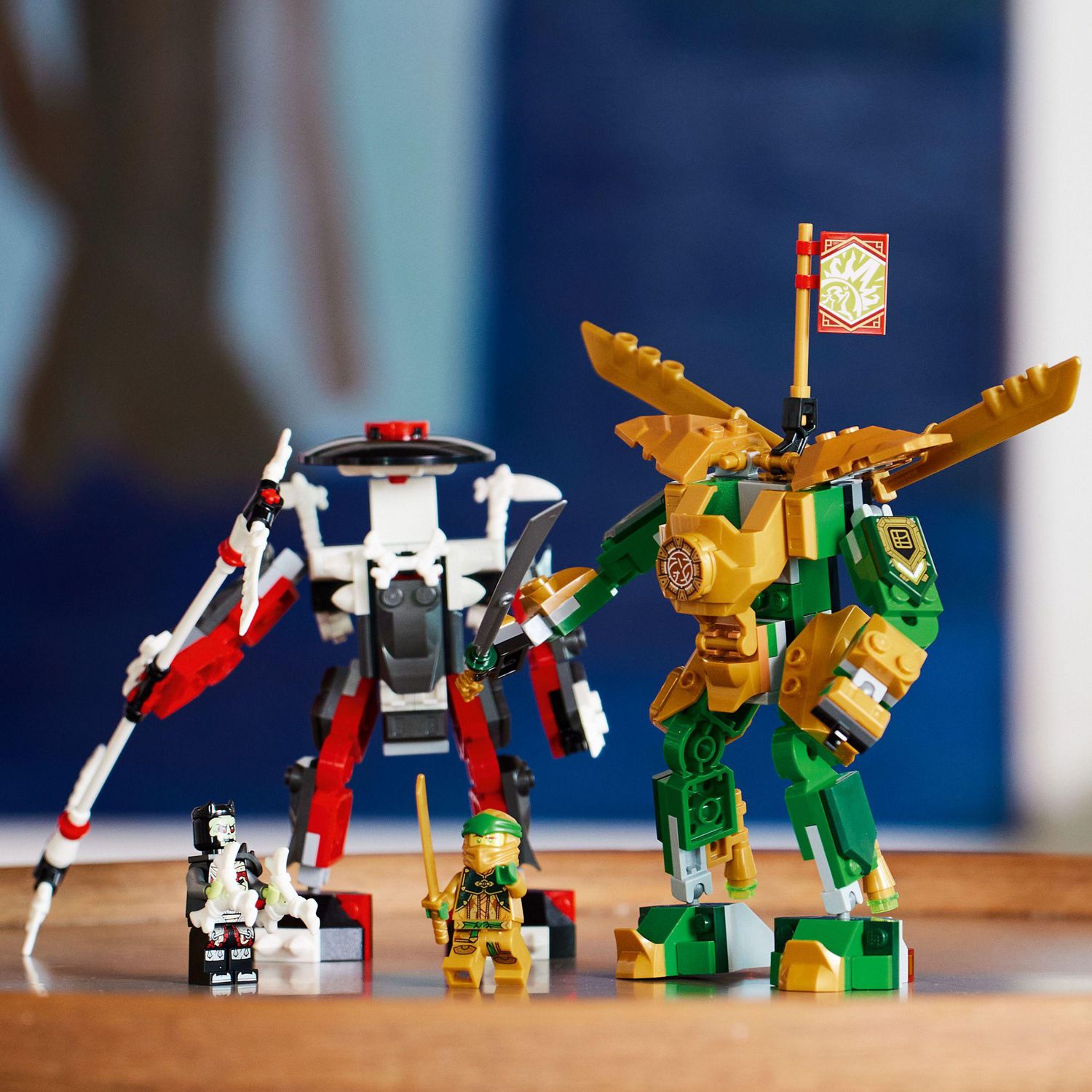 Le combat des robots de lloyd - évolution Lego