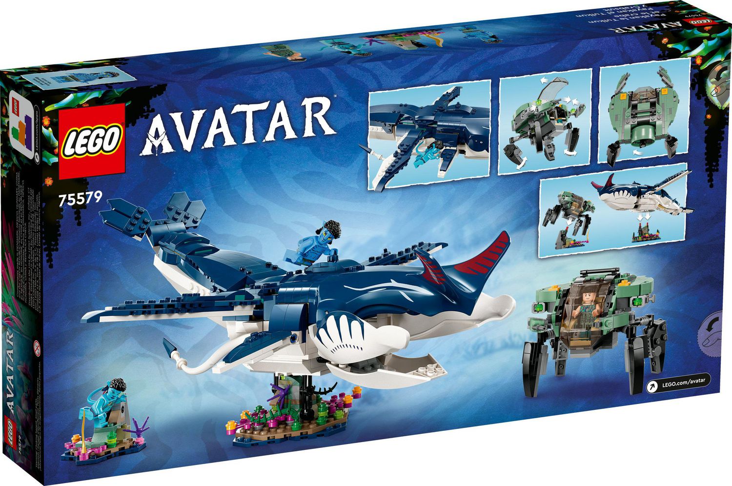 LEGO Avatar: The Way of Water Payakan the Tulkun & Crabsuit