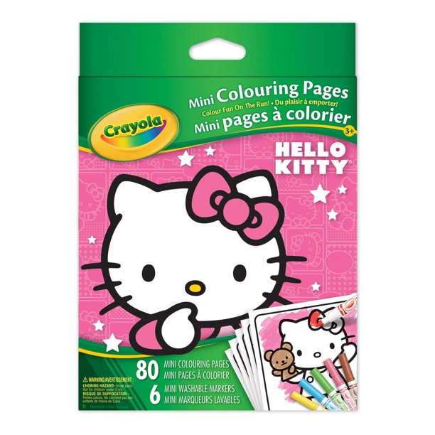 Mini pages à colorier - Hello Kitty