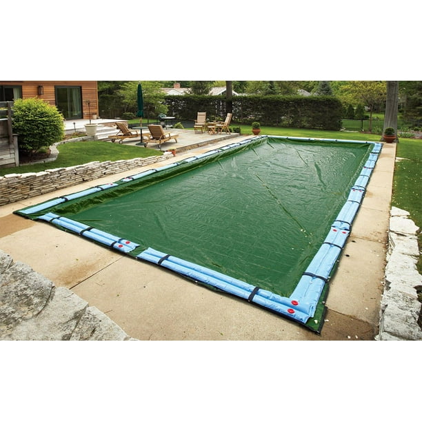 Blue Wave Couverture de piscine filet para-feuilles hors-terre