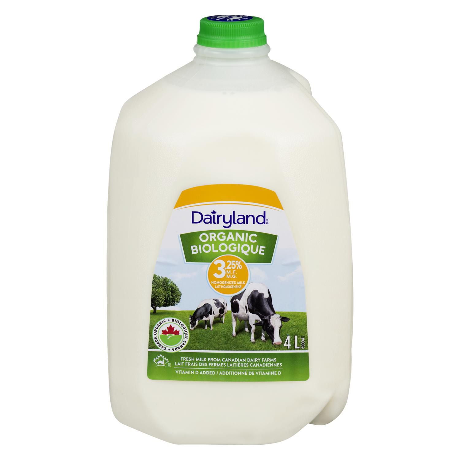 Dairyland 3.25 Homogenized Organic Milk Walmart Canada