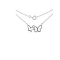 thumbnail image 1 of Luxury Designs Dainty Interlocking Butterflies necklace, 1 of 1